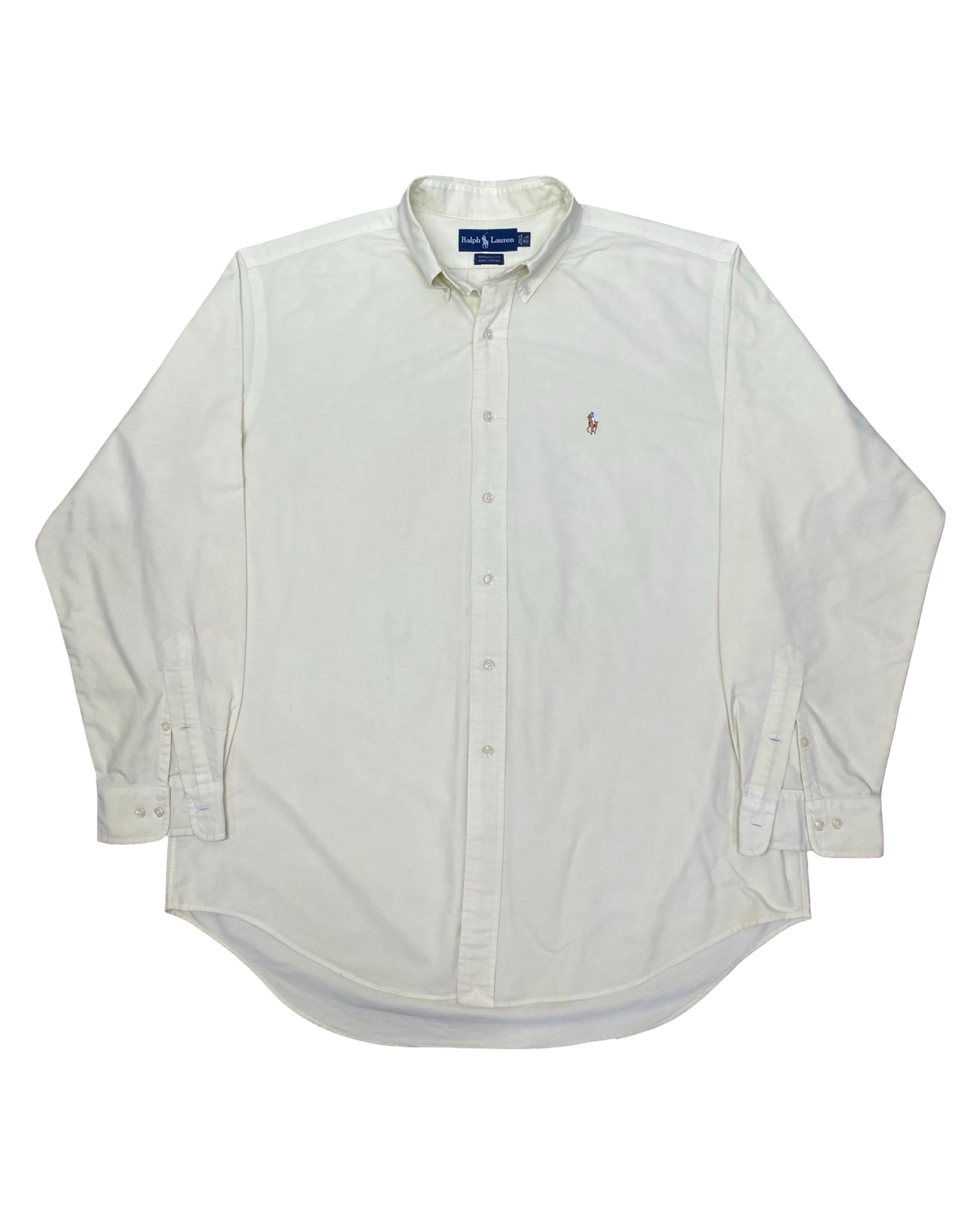 Polo Ralph Lauren Yellow Oxford Shirt | XL | Chest 28”