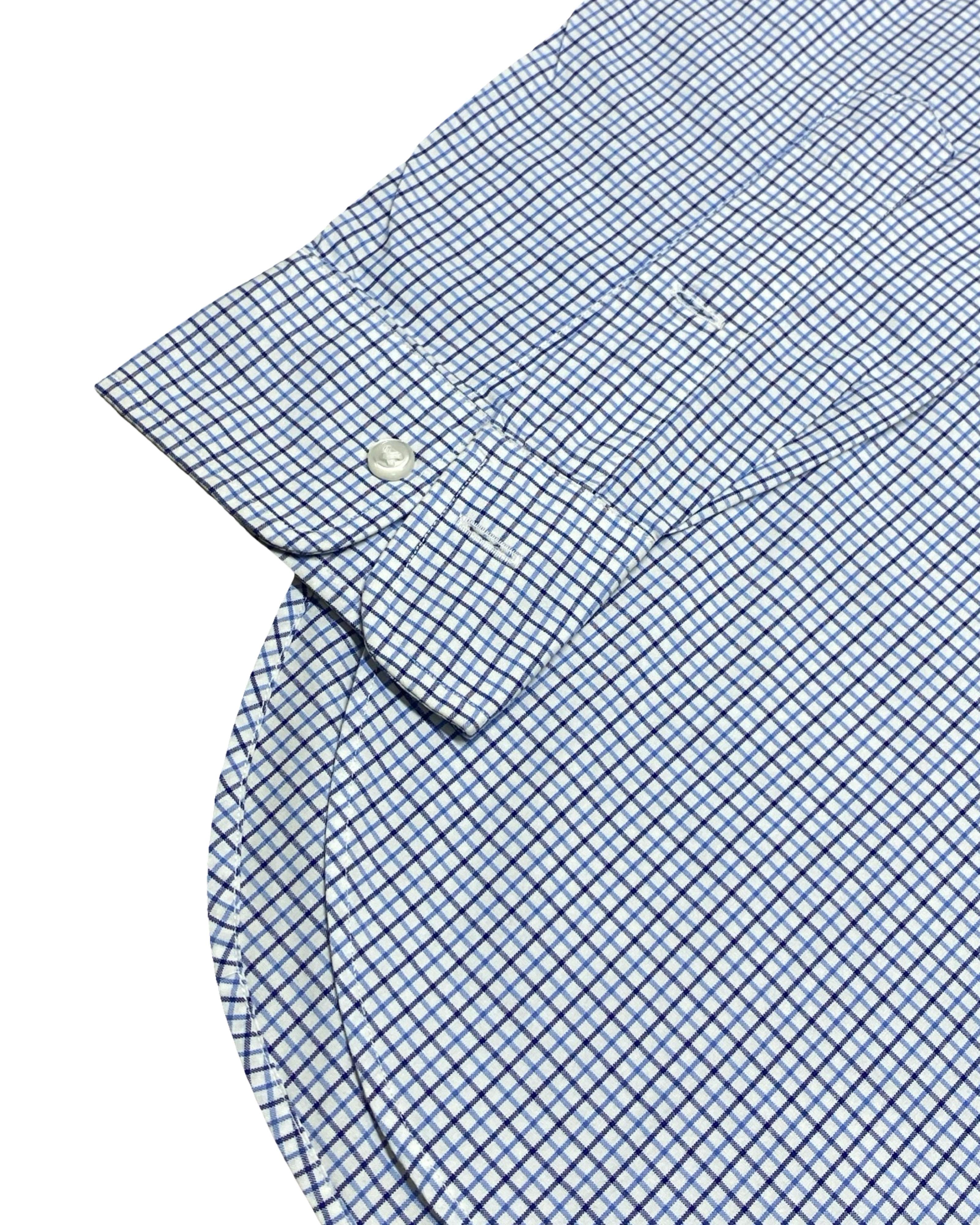 Polo Ralph Lauren Checkered Dress Shirt | Small | Chest 19.5”