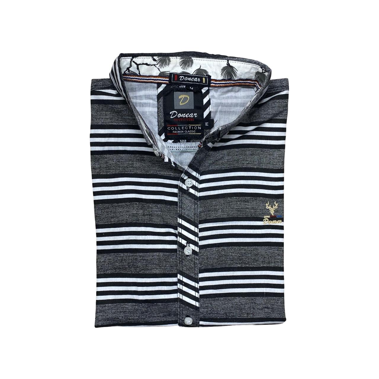 Donear Striped Shirt | Small | Chest 19.5”