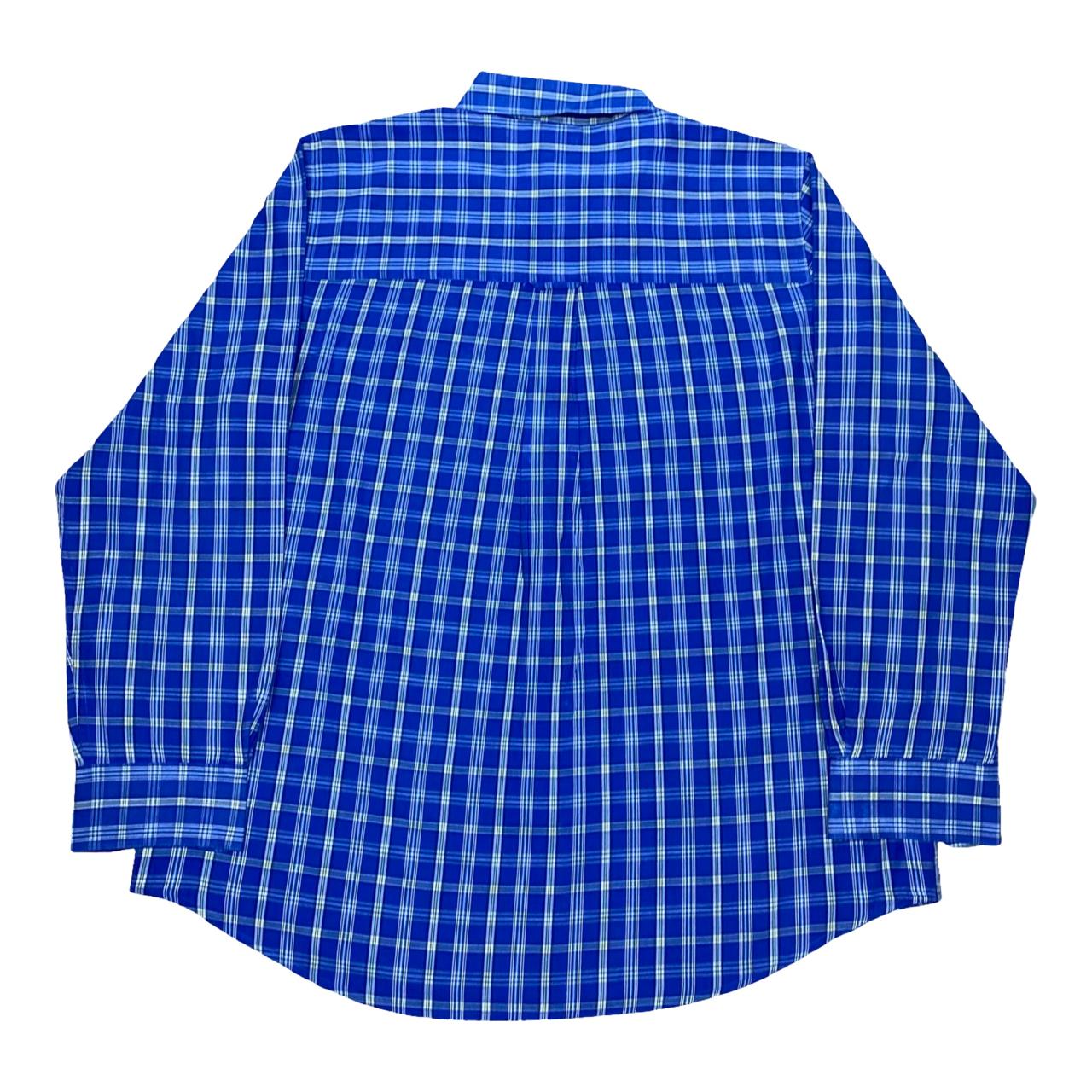 Chaps Blue Check Shirt | XL | Chest 25.5”