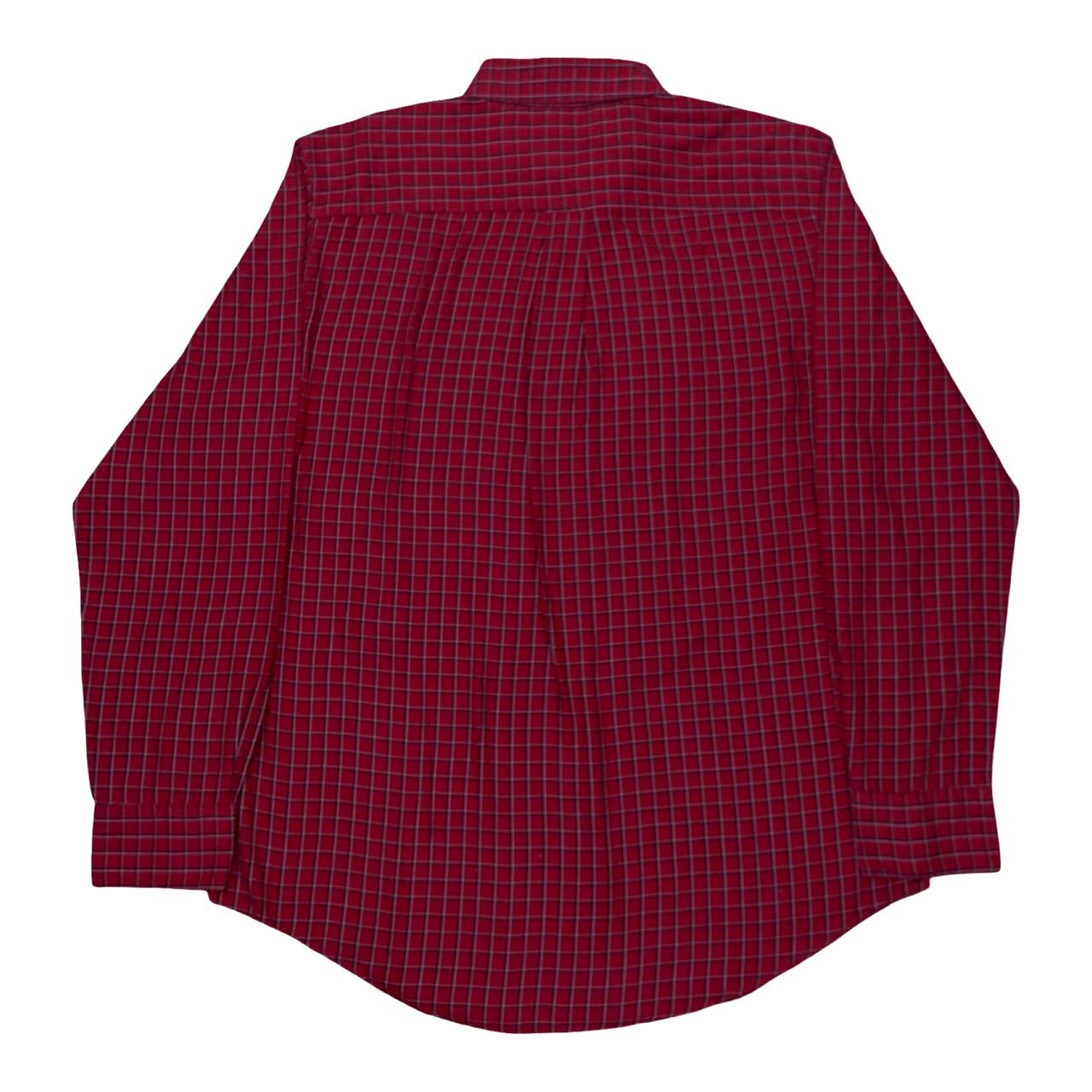 Chaps Red Check Shirt | Large | Chest 23”