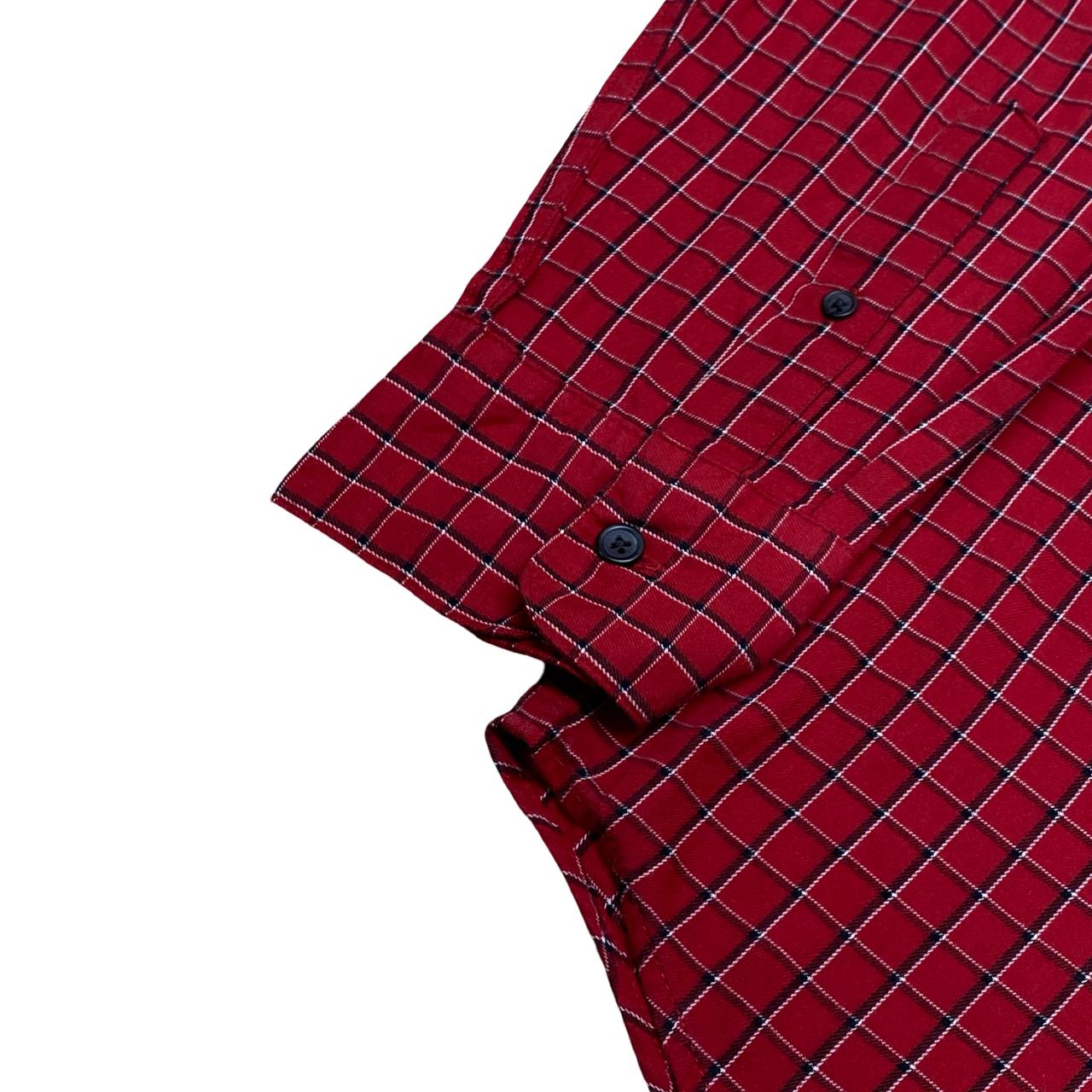 Chaps Red Check Shirt | Large | Chest 23”