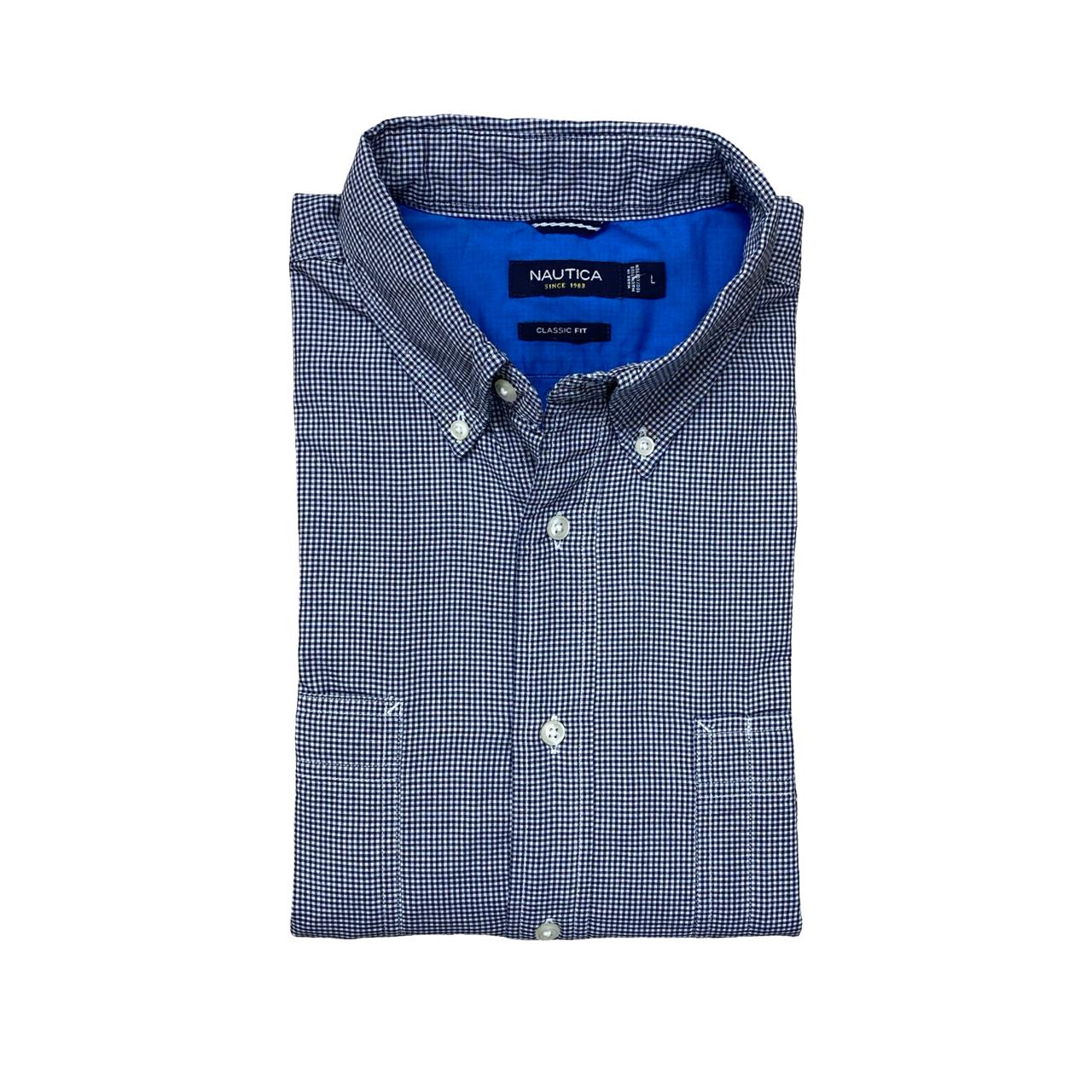 Nautica Check Shirt | Large | Chest 25”
