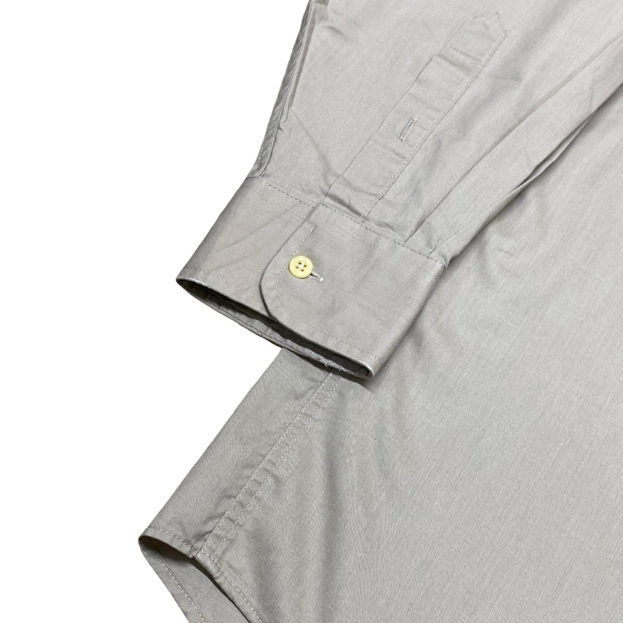Chaps Solid Oxford Shirt | Large | Chest 25”