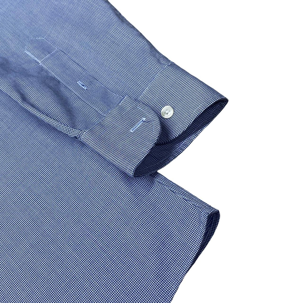 Tommy Hilfiger Micro Check Shirt | Large | Chest 23”