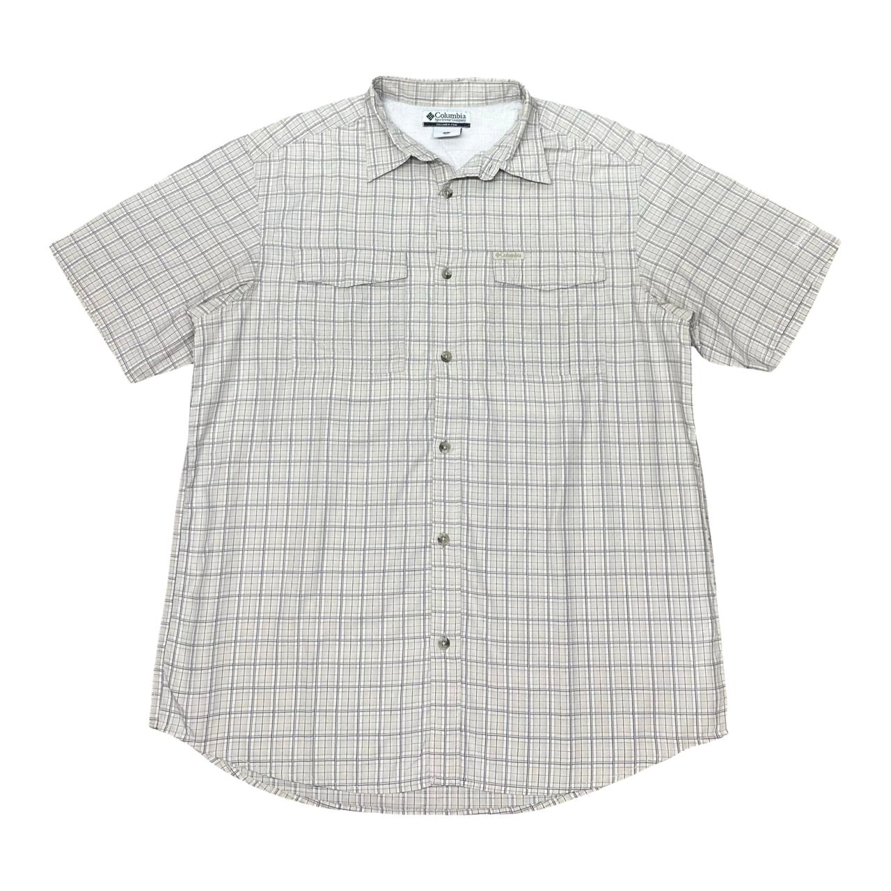 Columbia Check Shirt | Large | Chest 24”