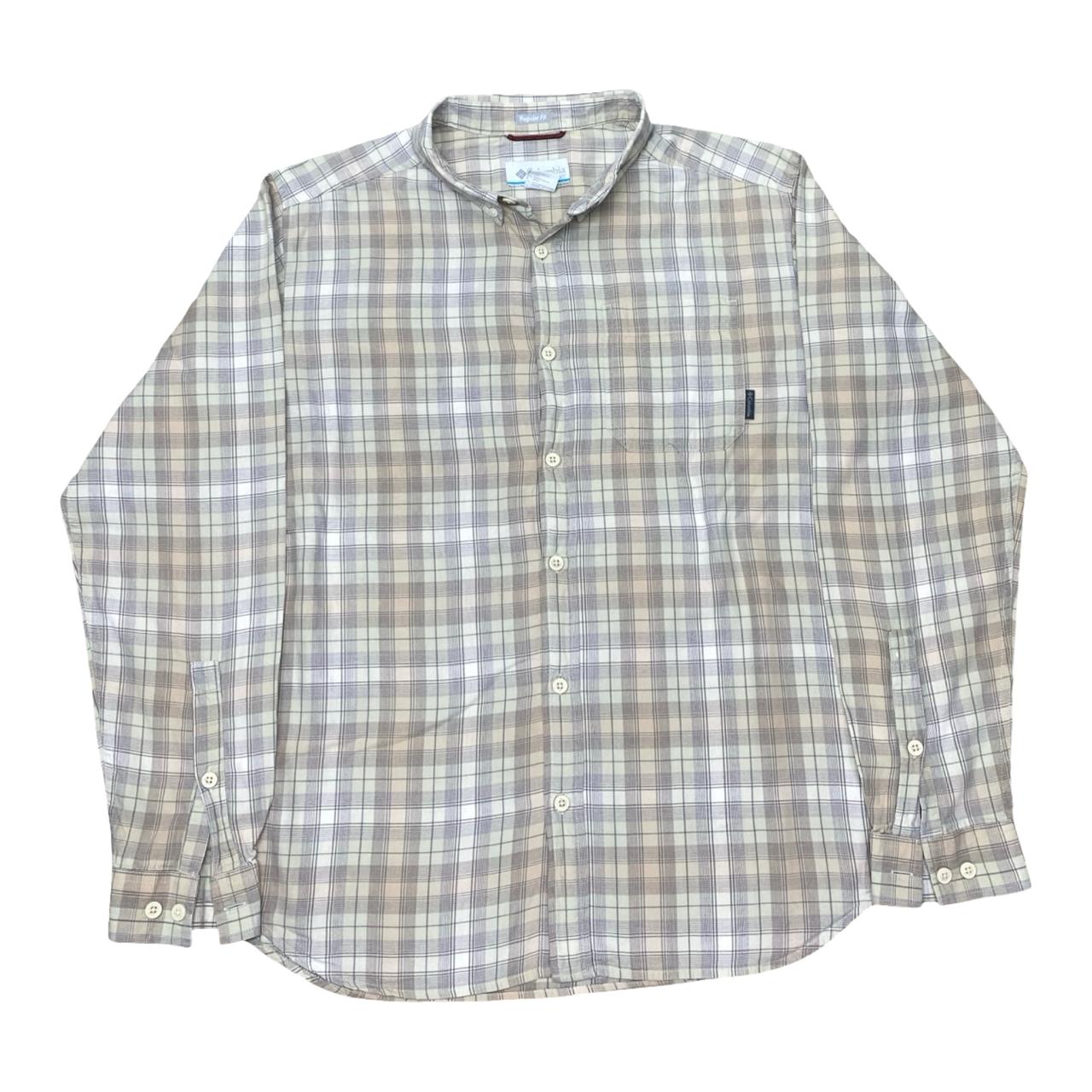 Columbia Check Shirt | Large | Chest 24”