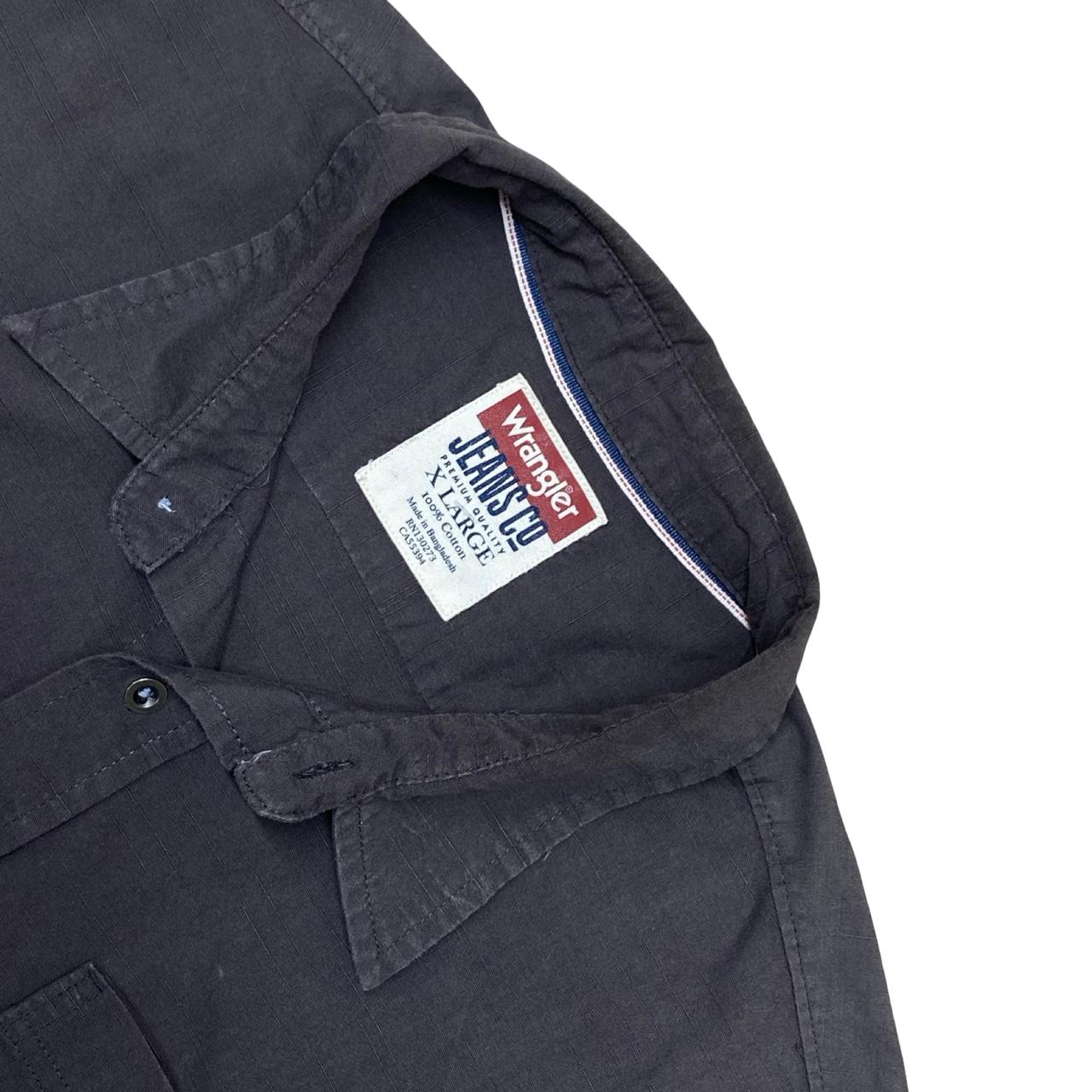 Wrangler Black Casual Shirt | XL | Chest 26”