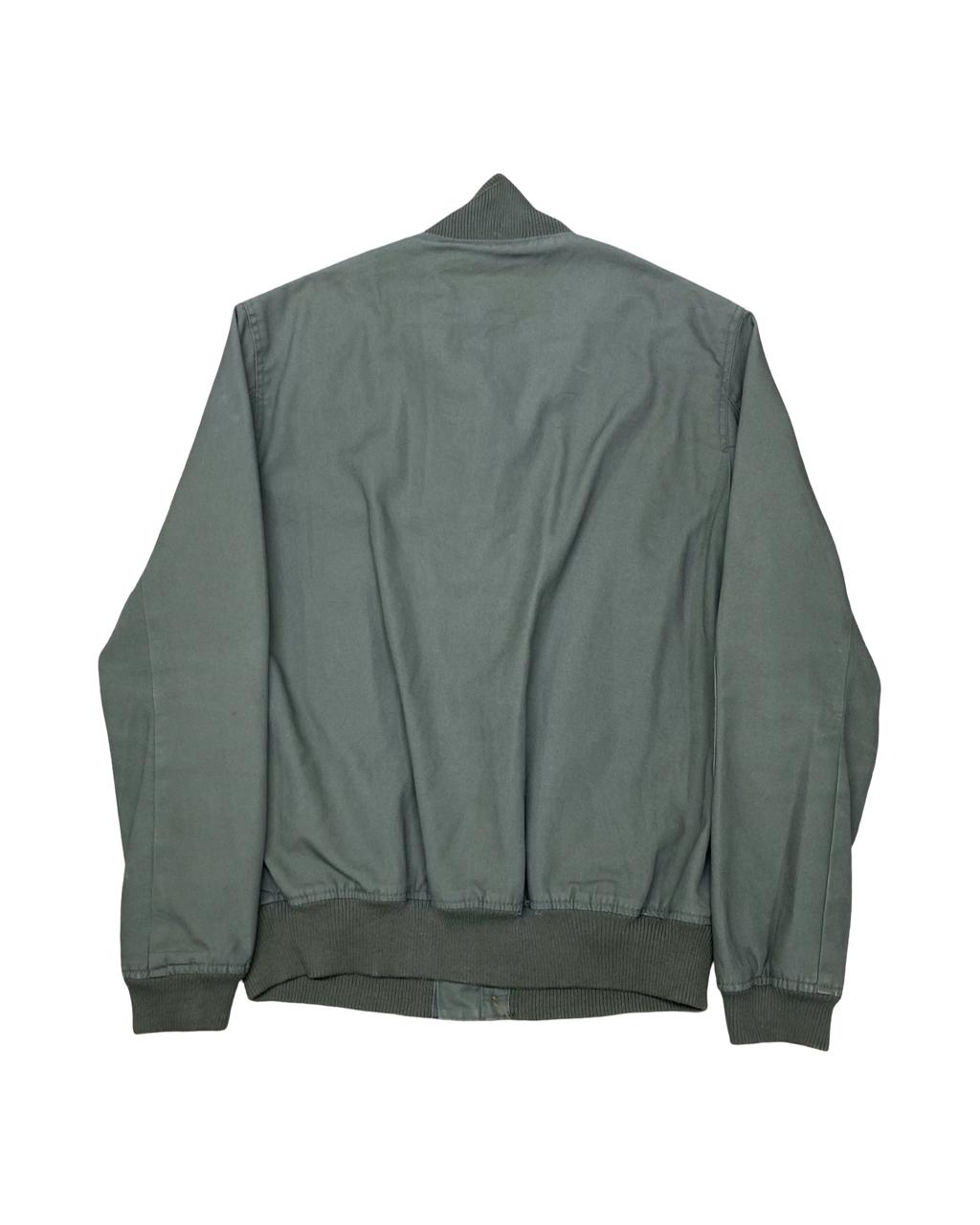 H&M L.O.G.G. Olive Green Bomber Jacket | Medium | Chest 22.5”