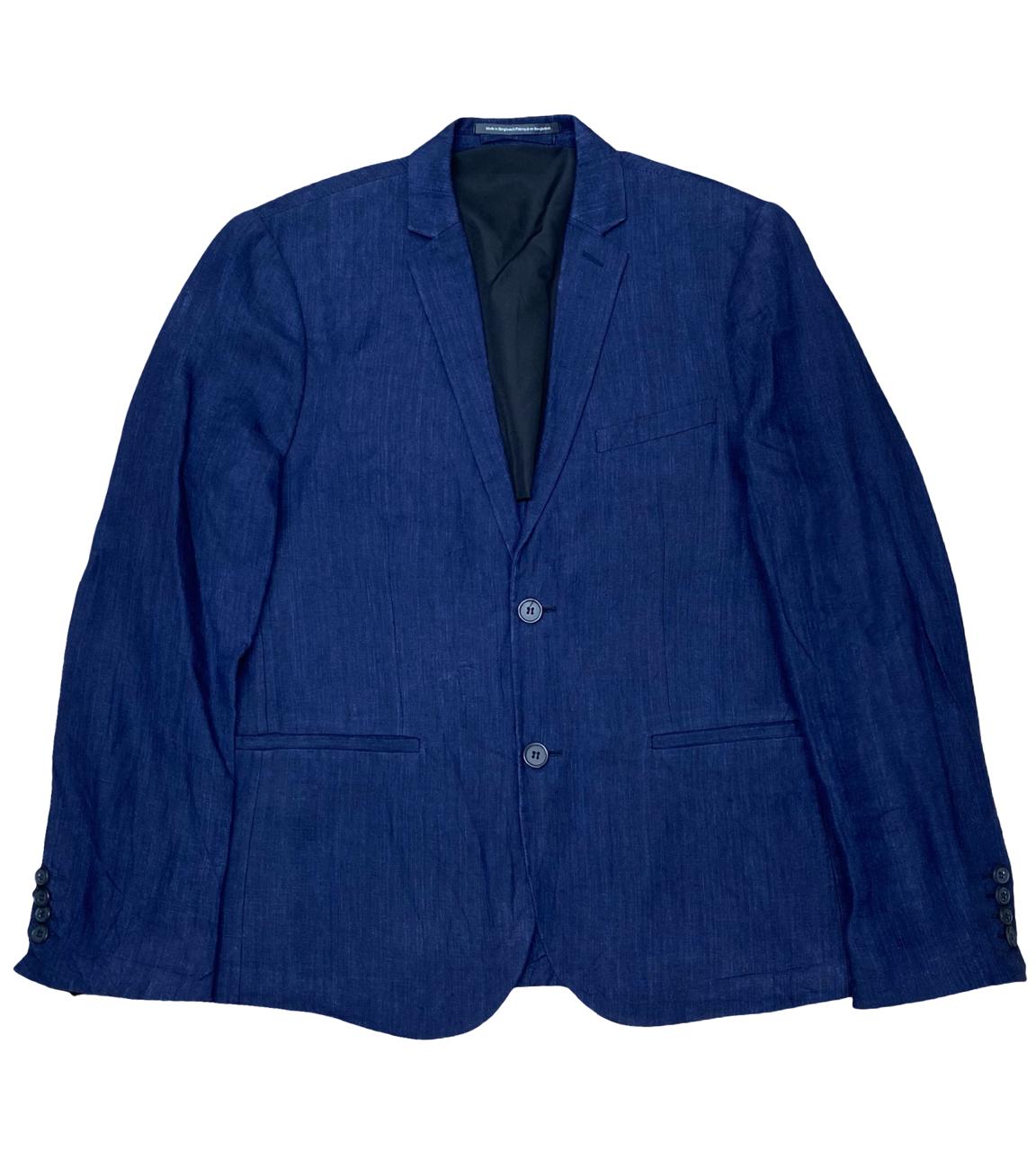 H&M Slim Fit Navy Blazer | Medium | Chest 21”
