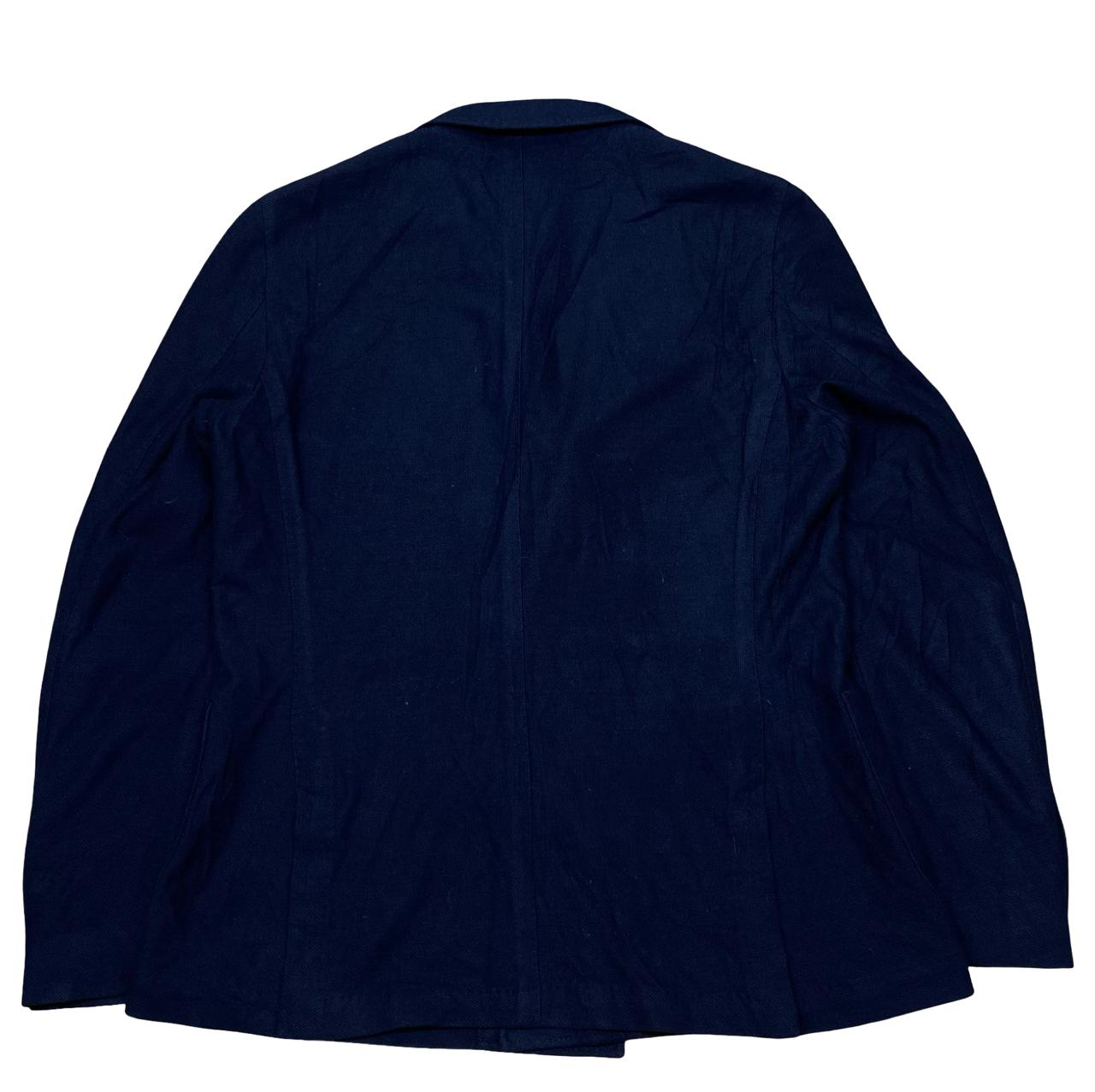 Tombolini Navy Double-Breasted Blazer | Medium | Chest 22”