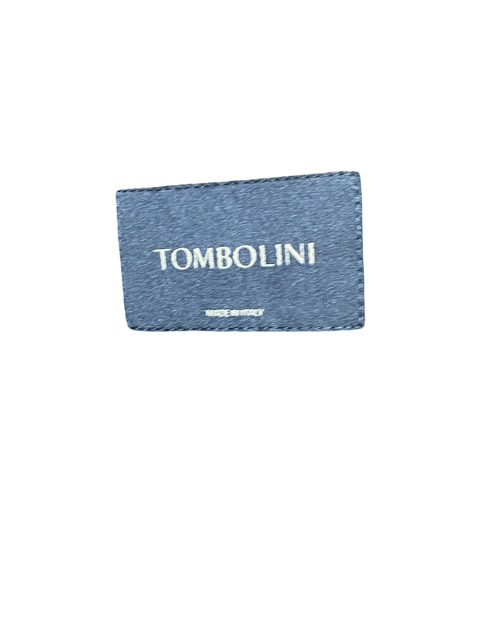 Tombolini Navy Double-Breasted Blazer | Medium | Chest 22”