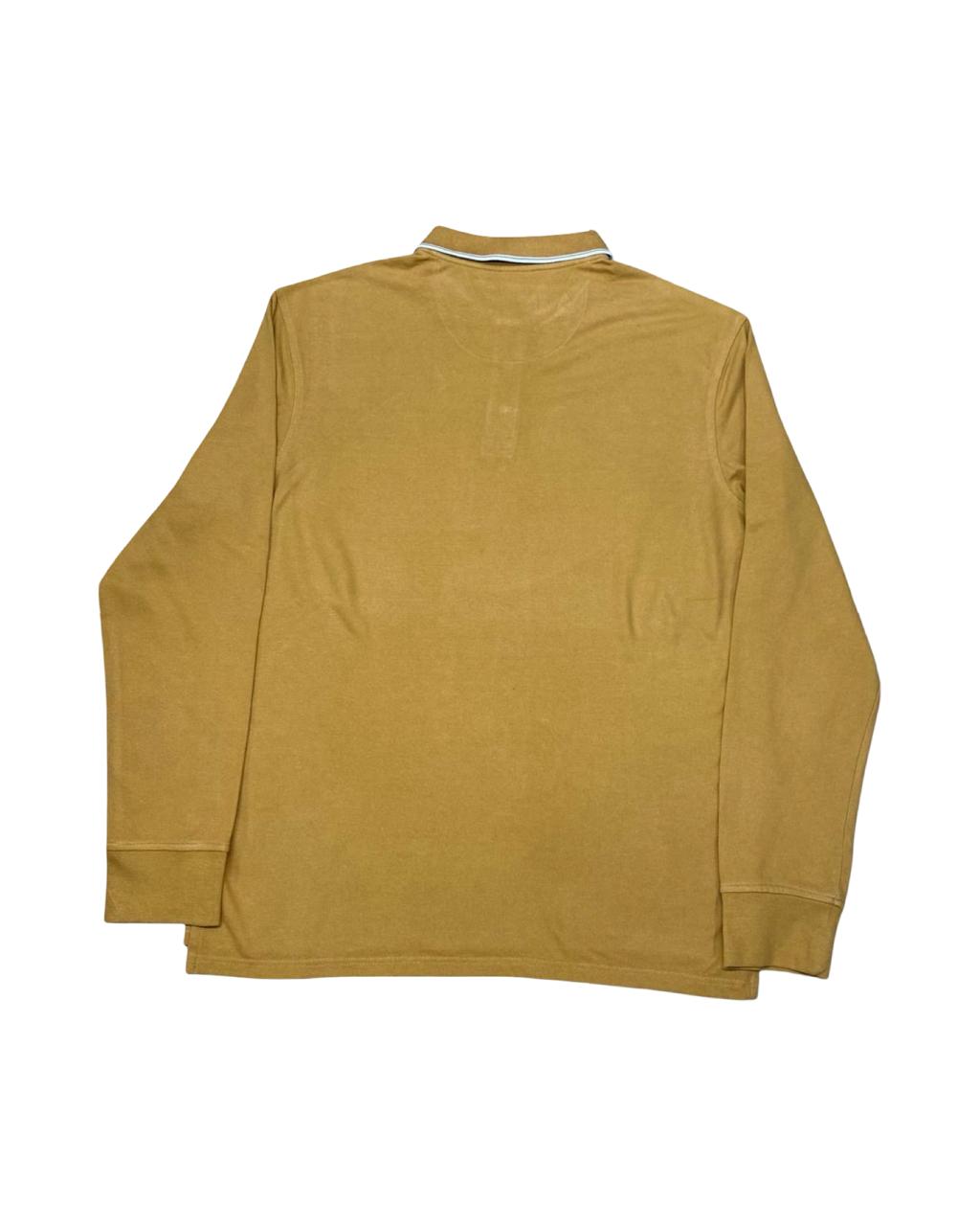 Goodfellow & Co Long-Sleeve Polo | Large | Chest 23.5”