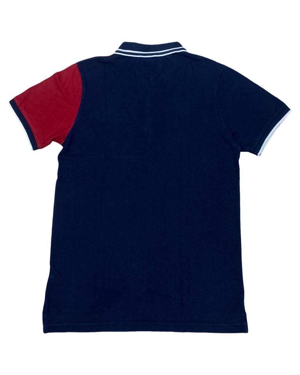 Tommy Hilfiger Colorblock Polo Shirt | Small | Chest 20”
