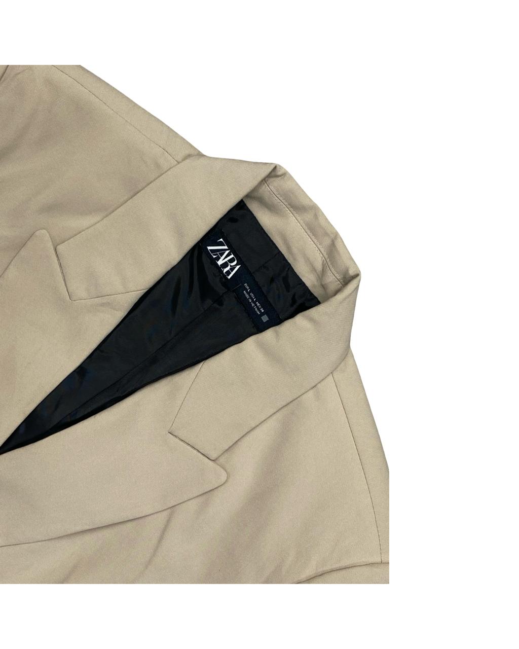 Zara Double‑Breasted Blazer | Medium | Chest 21.5"