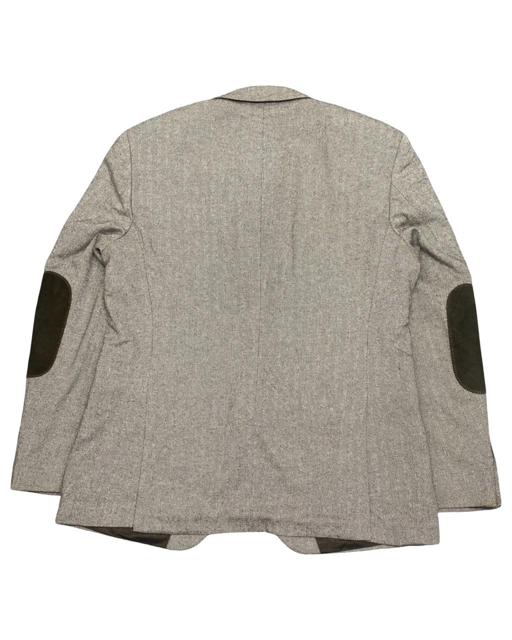 Hugo Boss Wool Blend Elbow Patch Blazer