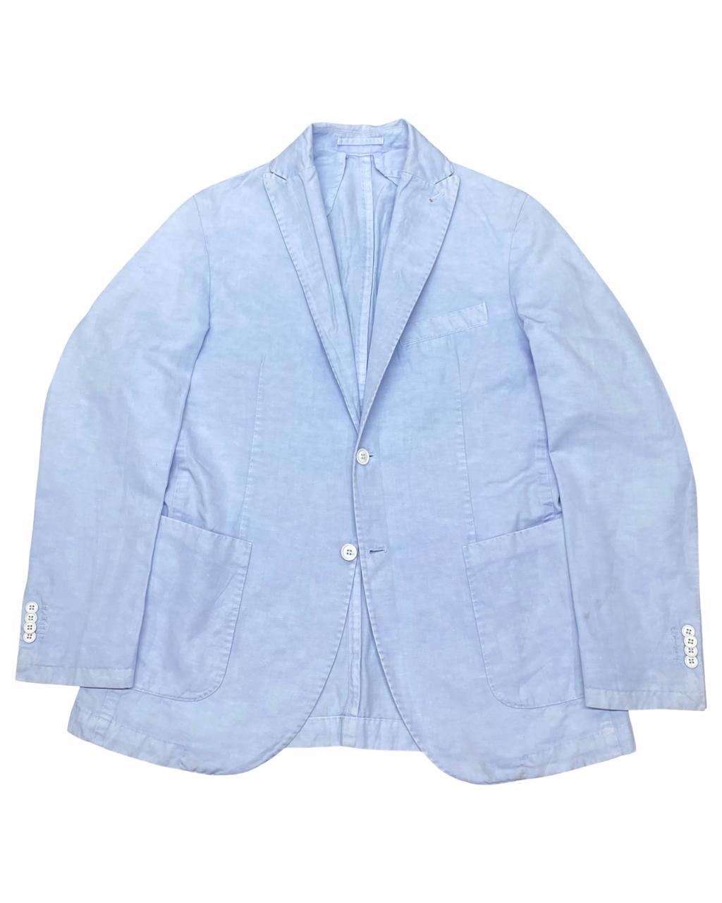 Conbipel Light Blue Casual Blazer | Medium | Chest 21.5”