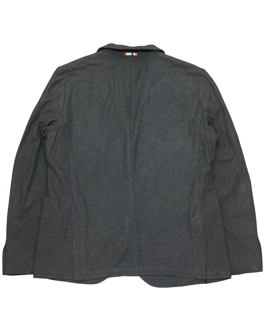Marc O’Polo Grey Knit Jersey Blazer | Size 54 (Large) | Chest 23.5"