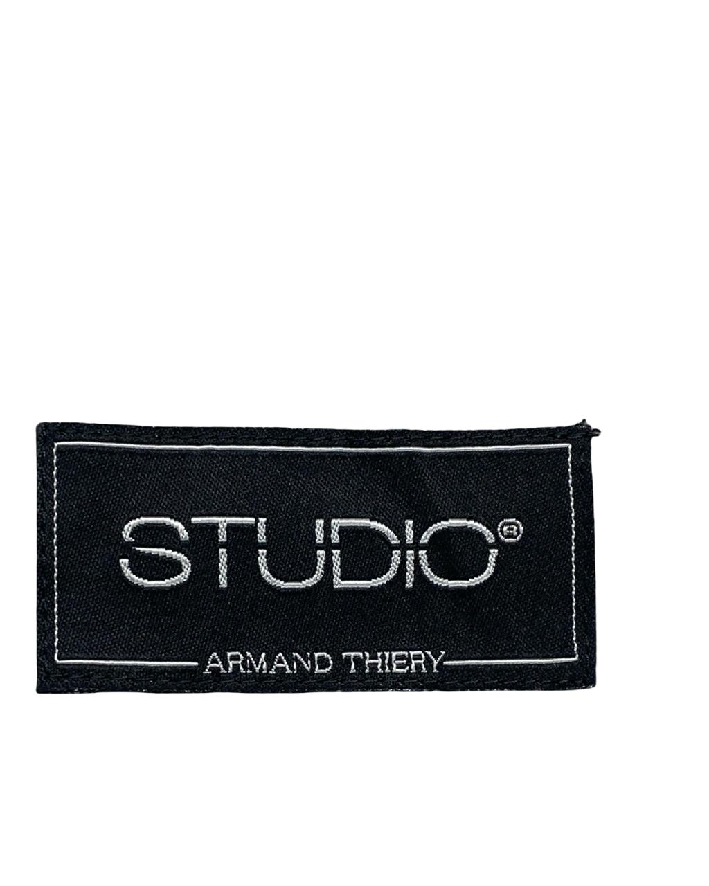 Studio Armand Thiery Grey Checked Blazer | Size Medium | Chest 20.5"
