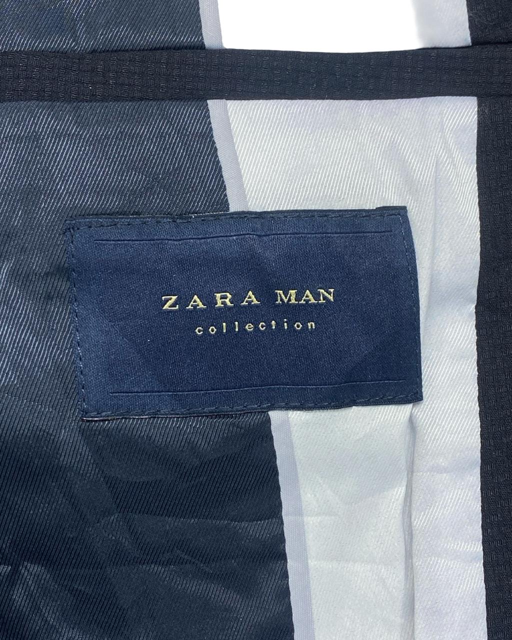 Zara Man Collection Navy Blazer | Size Medium | Chest 22"