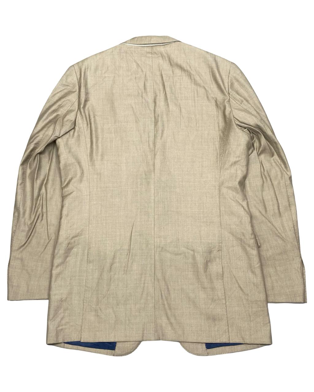 The Society Shop Beige British Classics Blazer | Size Medium | Chest 21.5”