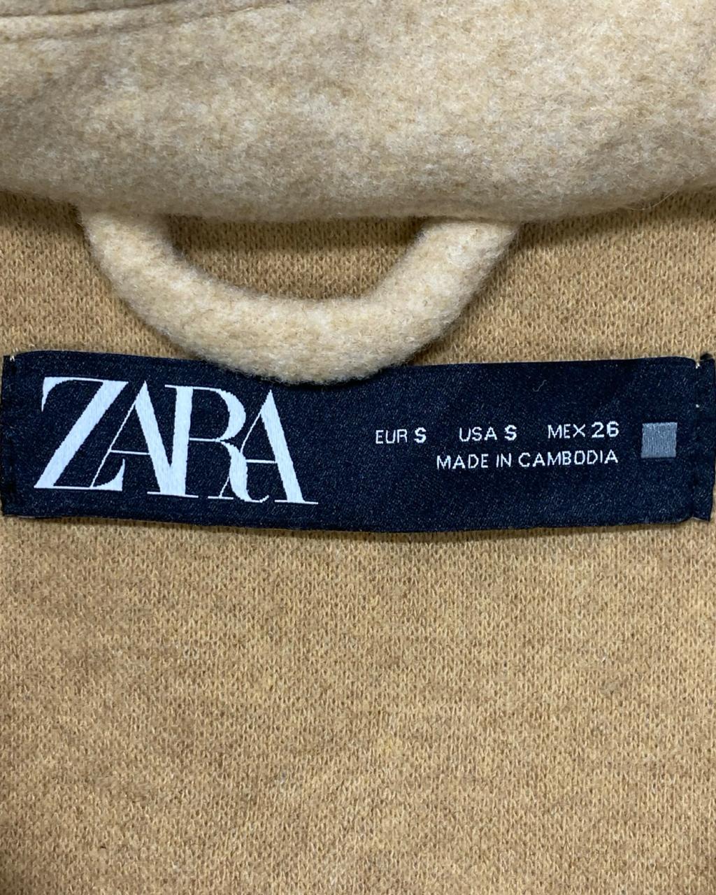 ZARA Man Classic Beige Shirt Jacket | Size Small | Chest 20”