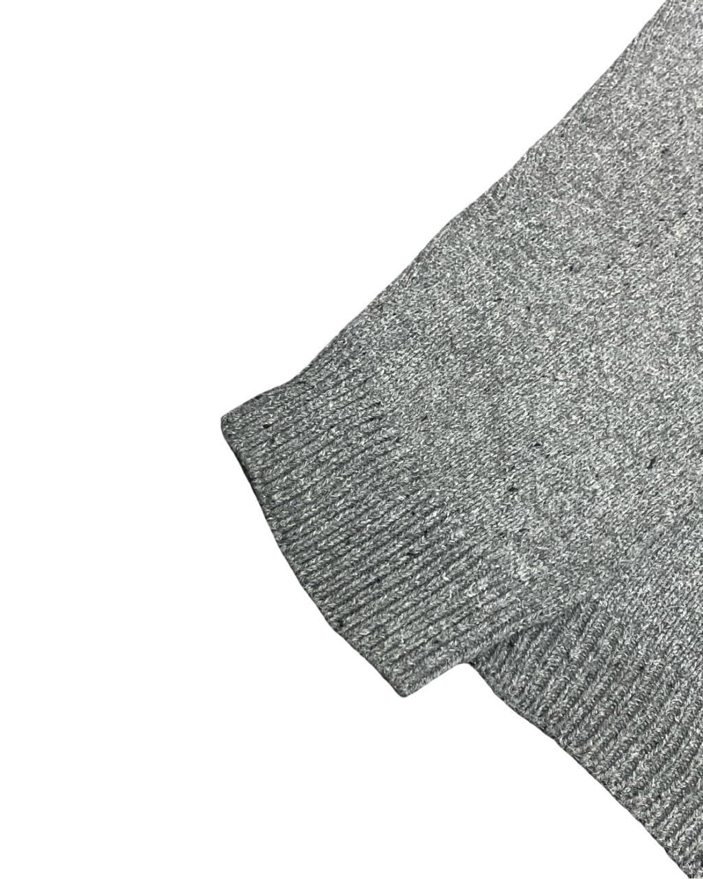 Chaps Heather Gray Crewneck Knit Sweater | Size XL | Chest 27.5”