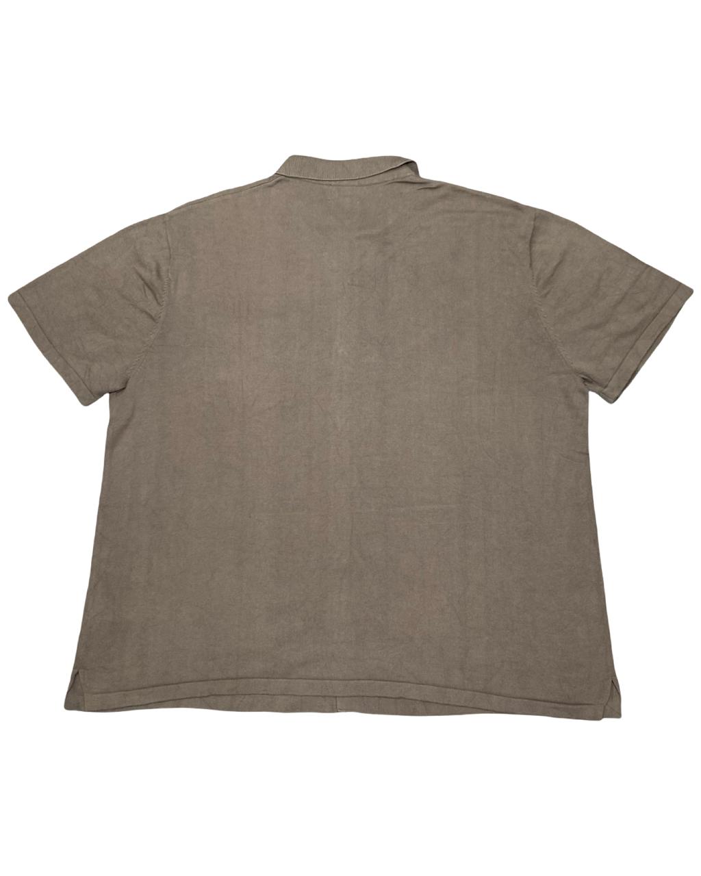 H&M Relaxed Fit Taupe Knit Shirt | Size Large | Chest 25”
