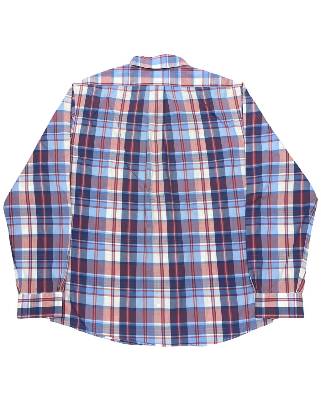 Brooks Brothers Multicolor Plaid Button-Down Shirt | Size Large | Chest 23”