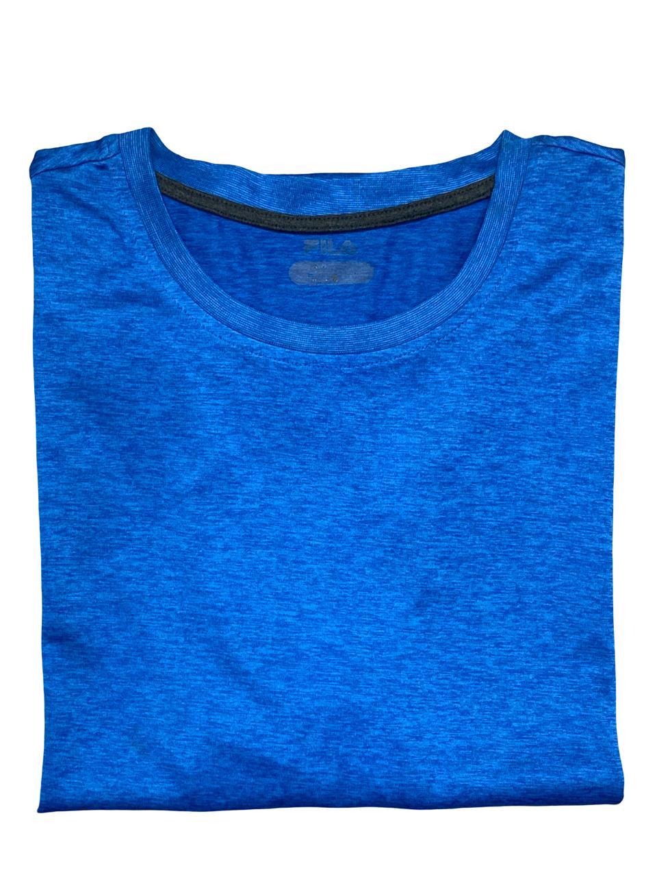 Fila Performance Training T-Shirt | Size Large | Heather Blue