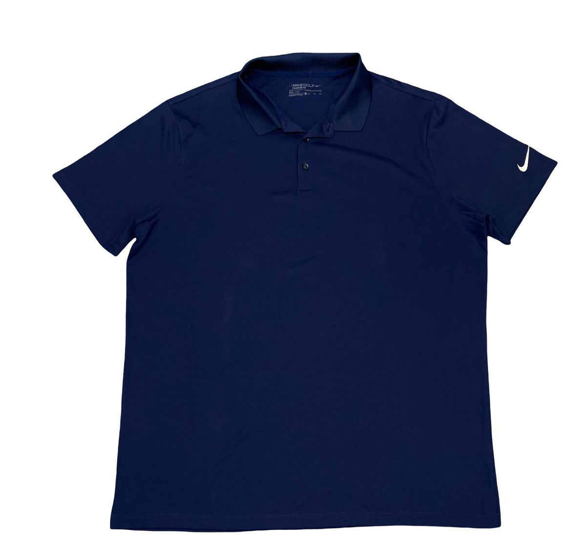 Nike Golf Dri-FIT Performance Polo Shirt | Size Large | Navy Blue