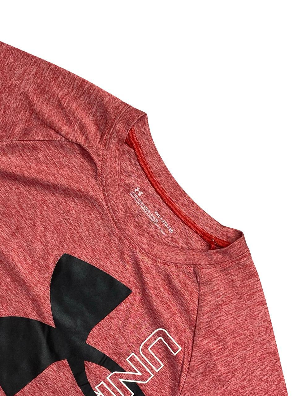 Under Armour Performance Training T-Shirt | Size Small | Heather Red