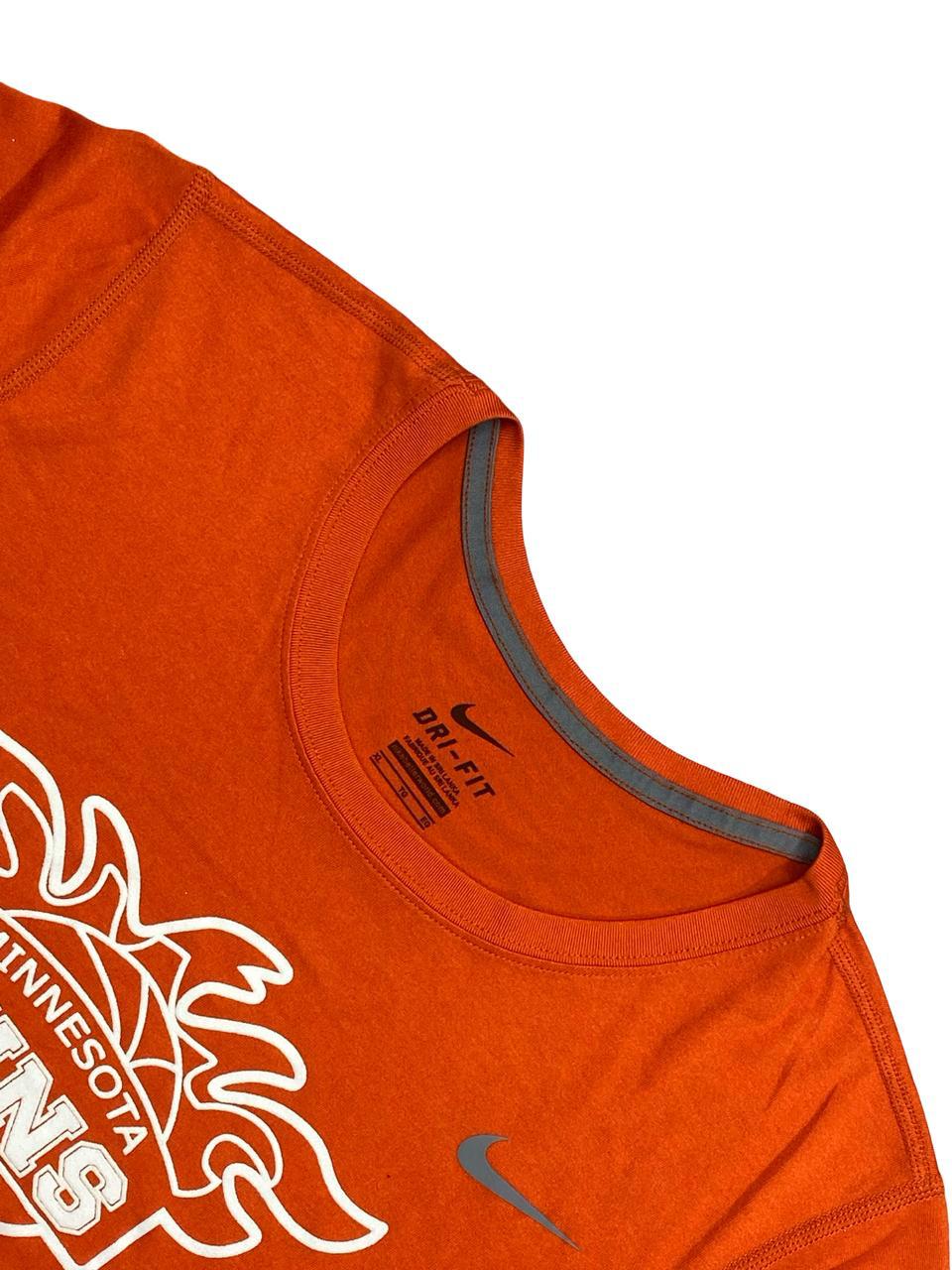 Nike Dri-FIT Minnesota Suns Performance T-Shirt | Size Medium | Orange