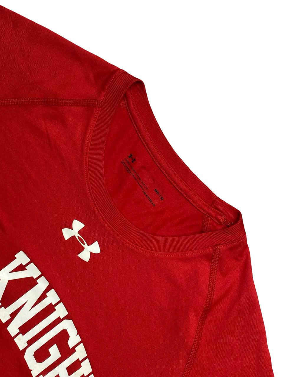 Under Armour Red Knight Football HeatGear Performance T-Shirt | Size Medium | Chest 22”