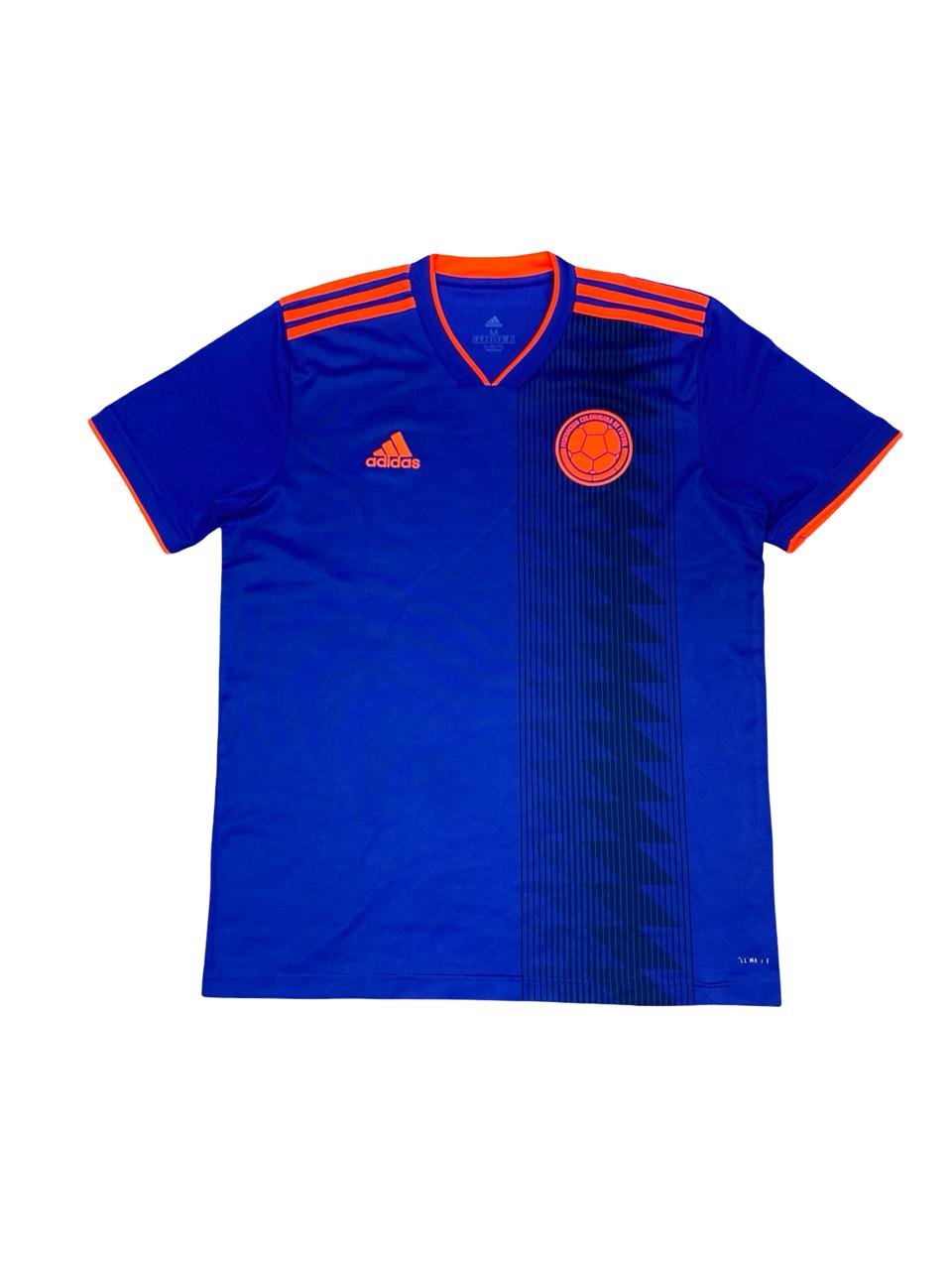 Adidas Colombia National Team Climalite Jersey | Size Medium | Chest 21”