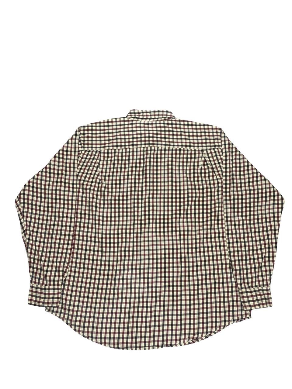 Wrangler Hero Gingham Check Button-Down Shirt | Size XL | Chest 26.5”