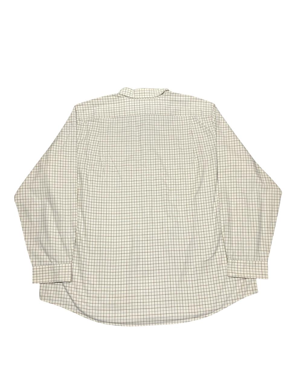 Eddie Bauer Windowpane Check Button-Down Shirt | Size XXL | Chest 30”