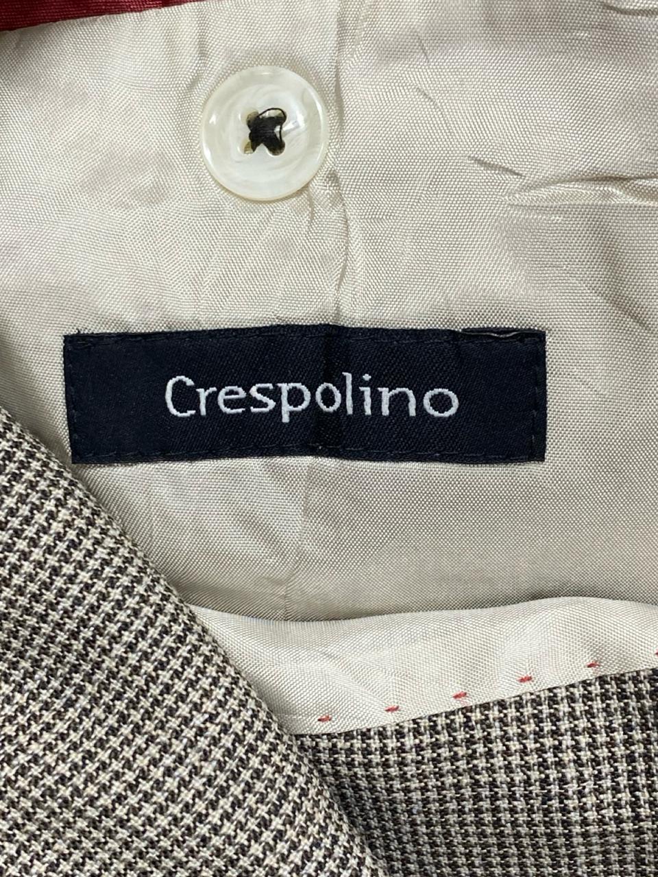 Benvenuto Beige Micro-Check Blazer | Large | Chest 23”