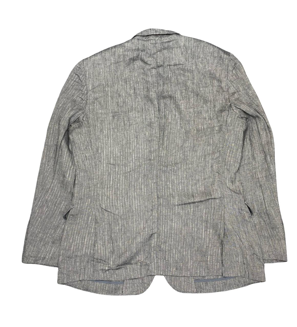 Claiborne Grey Herringbone Blazer | Large | Chest 23”