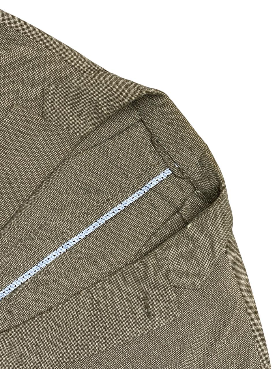 OVS Beige Linen Blazer | Large | Chest 24.5”