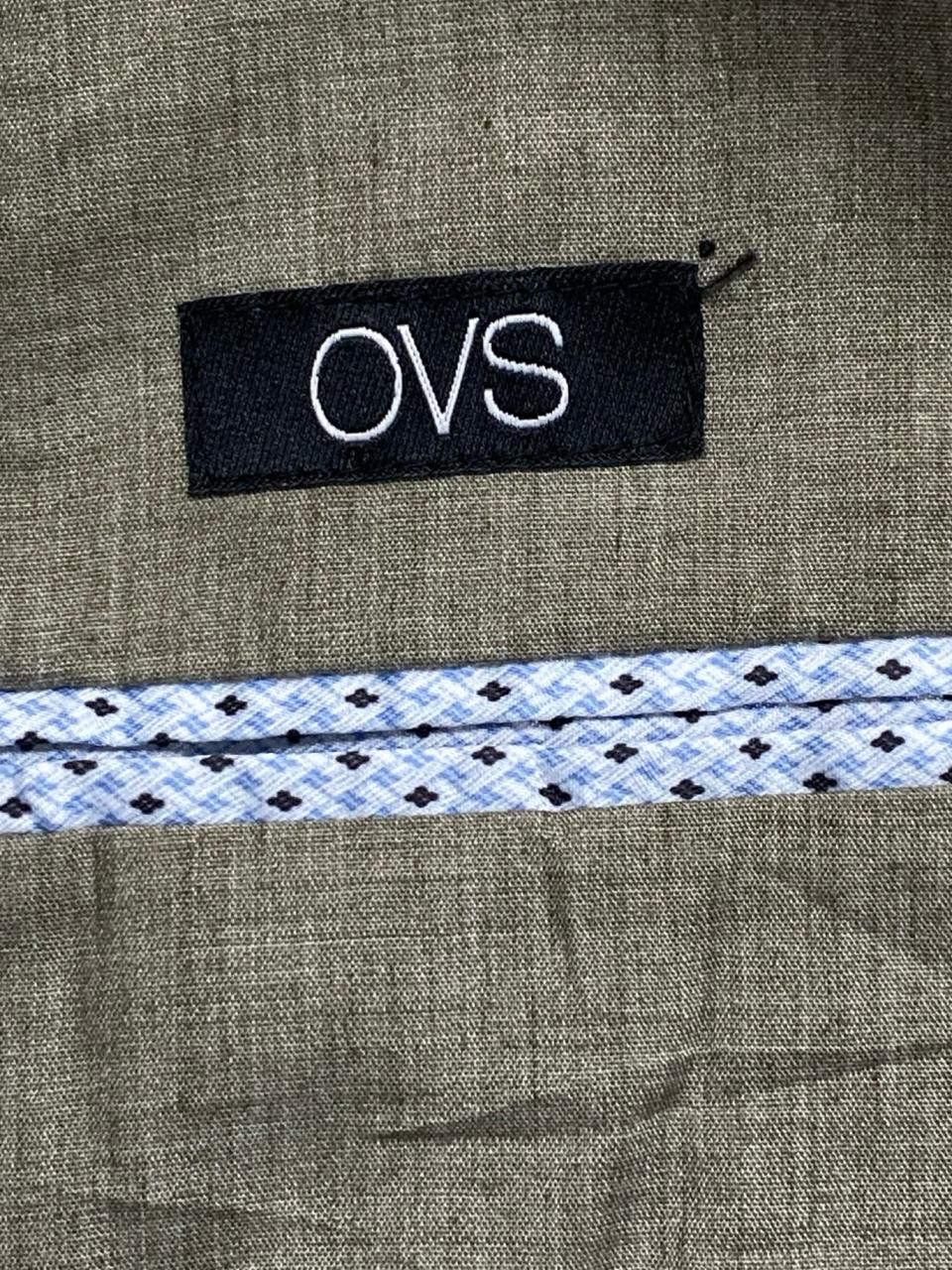 OVS Beige Linen Blazer | Large | Chest 24.5”