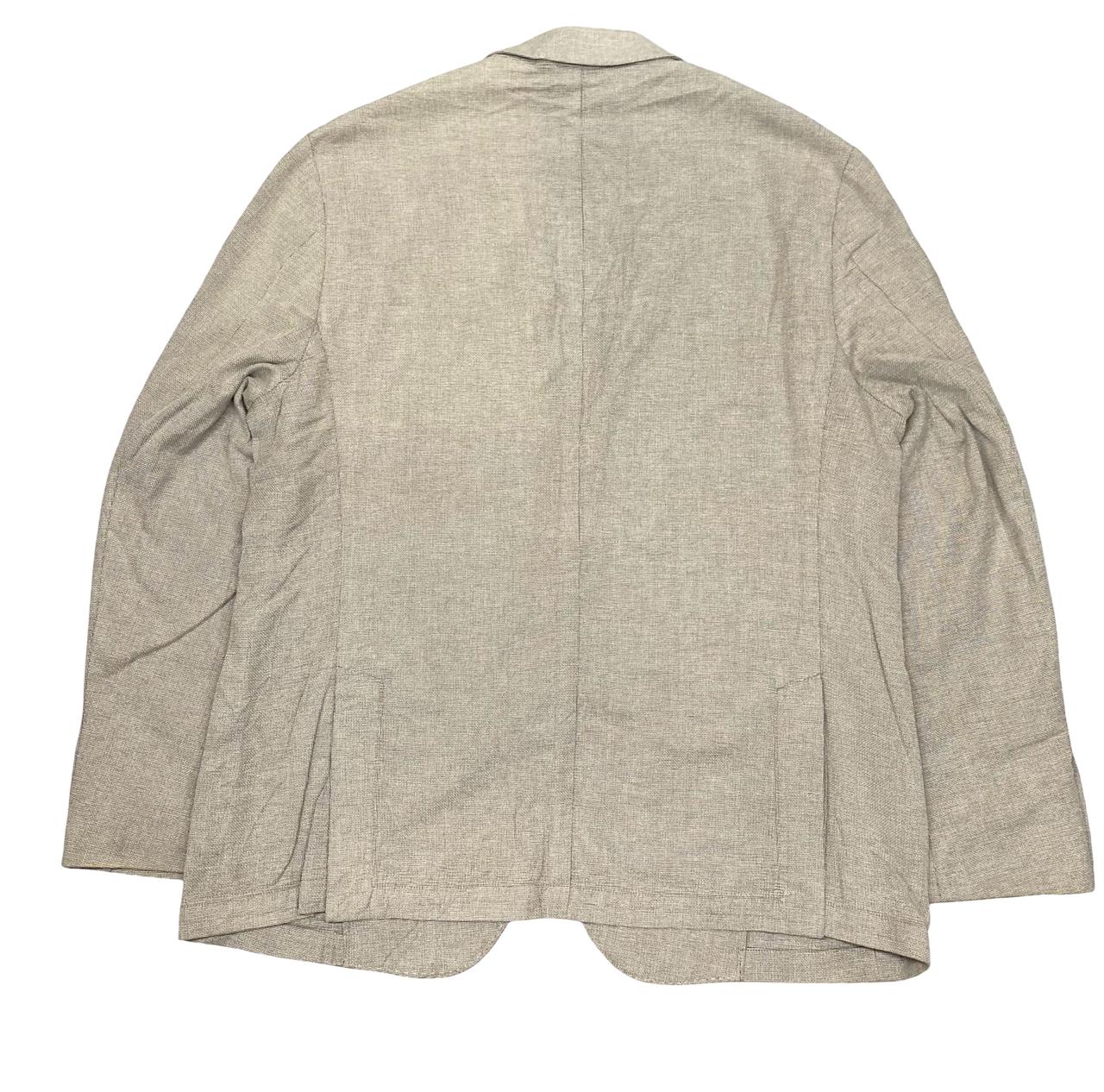 OVS Beige Linen Blazer | Large | Chest 24.5”