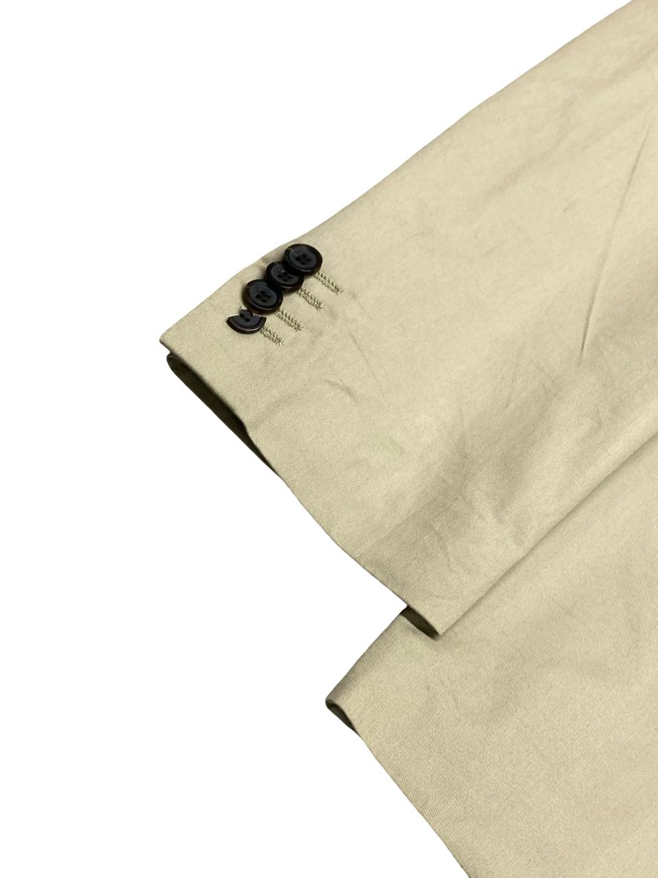 H&M Beige Linen Blazer | Large | Chest 23”
