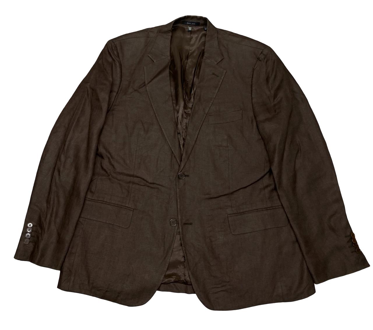 Zara Man 100% Linen Blazer | Size Large | Chest 25"