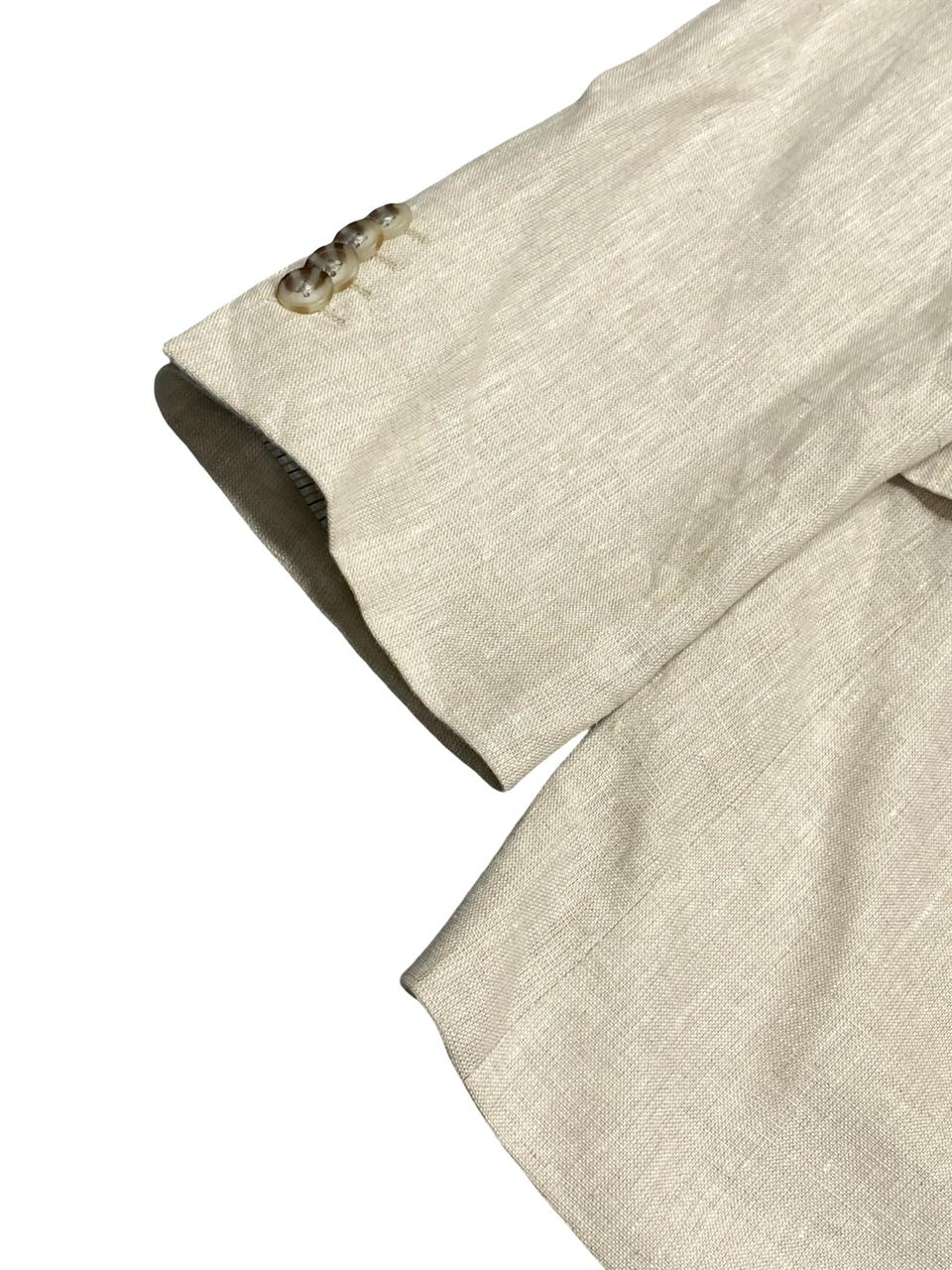 Preview Tailored Fit Linen Blend Blazer | Size Large | Chest 24"