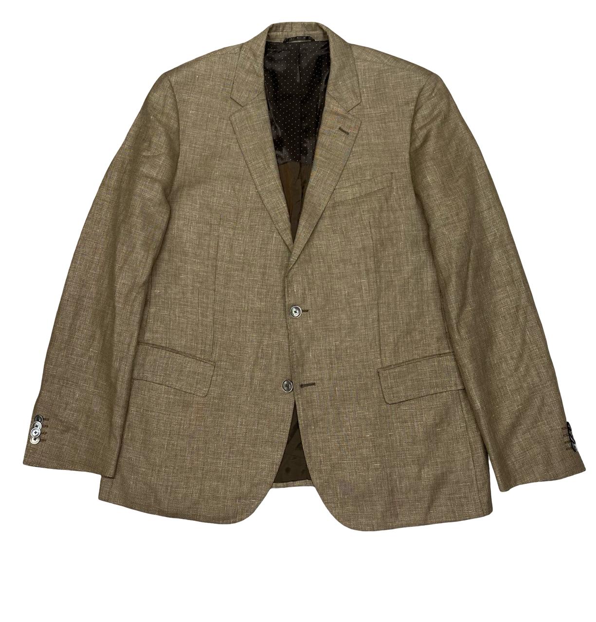 Hugo Boss Wool-Linen Blazer | Size Large | Chest 24"