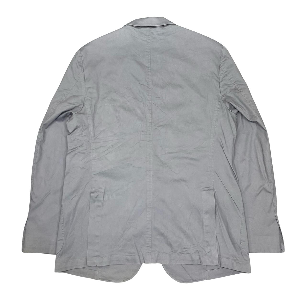 OVS Light Grey Cotton Blazer | Size Medium | Chest 22.5"