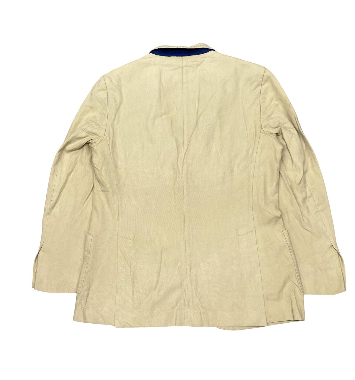 Purificación García Beige Blazer | Size 52 (Medium) | Chest 21.5"