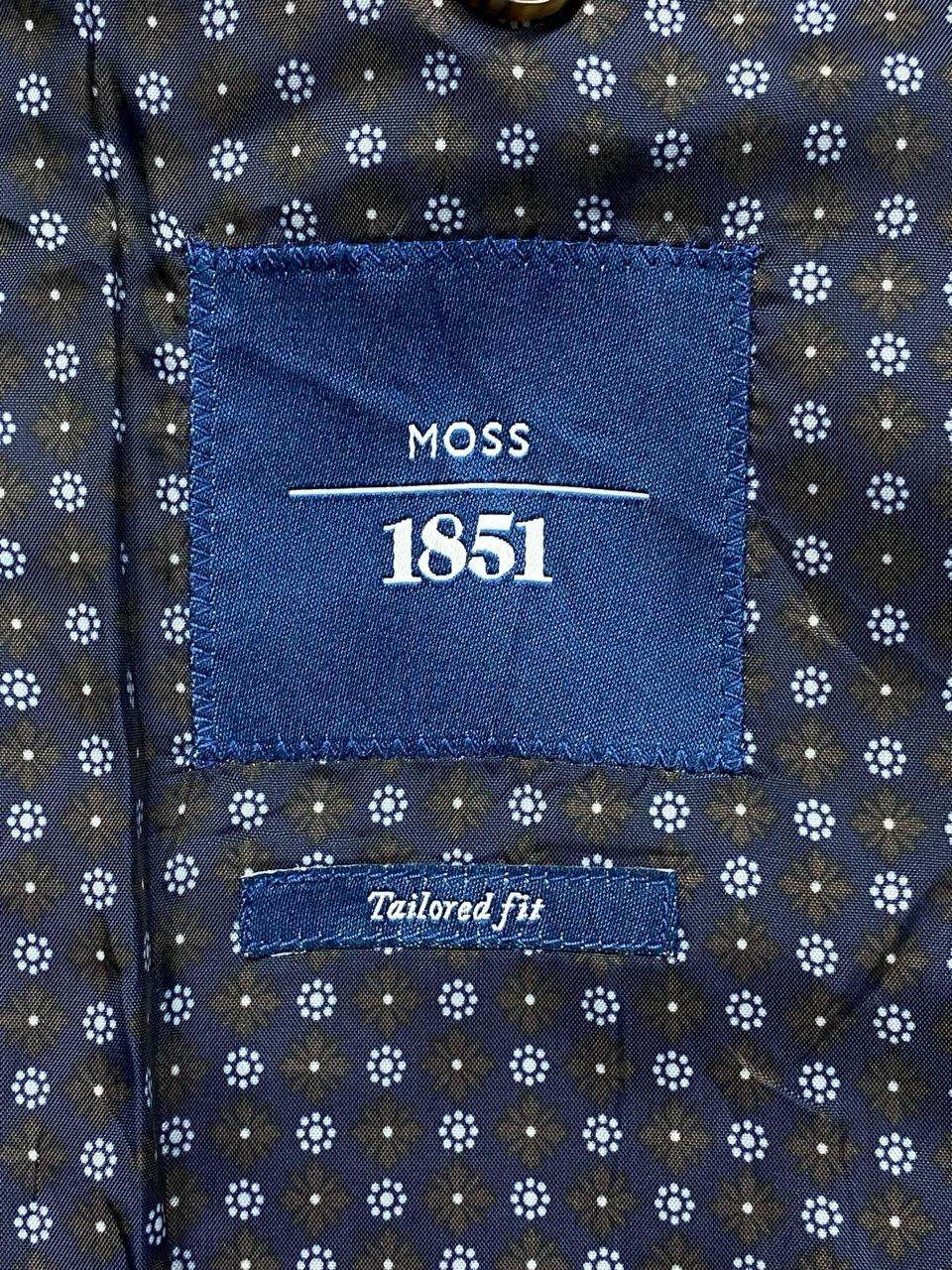 Moss 1851 Navy Tailored Blazer | Size Large | Chest 24"