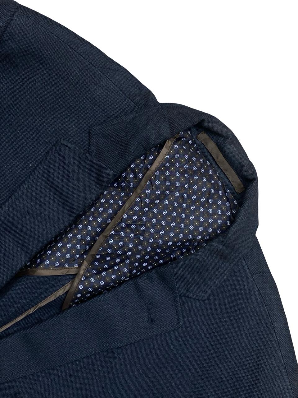 Moss 1851 Navy Tailored Blazer | Size Large | Chest 24"